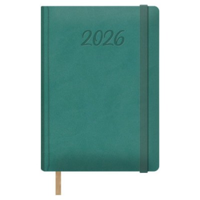 AGENDA 2026 SAMBA DÍA PÁGINA 15 X 21 CM. COLOR VERDE DOHE 12886 - 26 (Espera 4 dias)